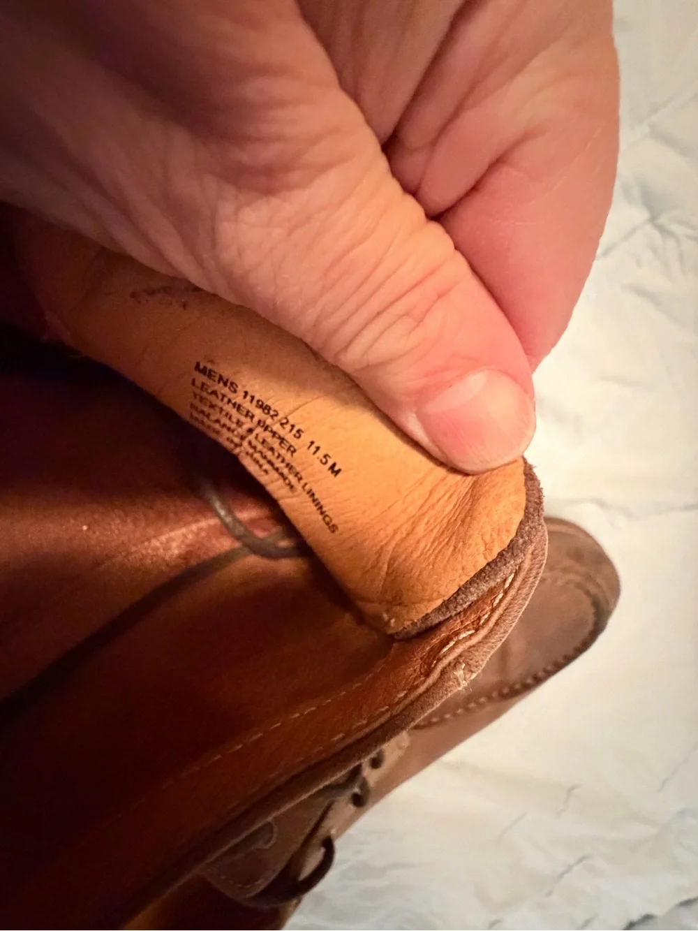 Florsheim Brown Leather Boat Shoes with Moc Toe